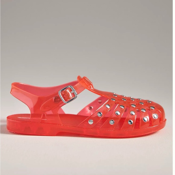 Intentionally Blank X Anthropologie Ellery Studded Jelly Sandals - Picture 10 of 10